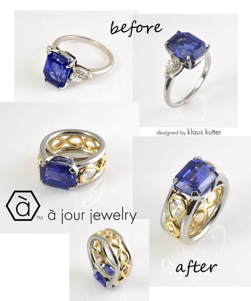 Rhode Island's premier jewelry makeover specialist, Klaus can turn plain jewelry into a work of art.